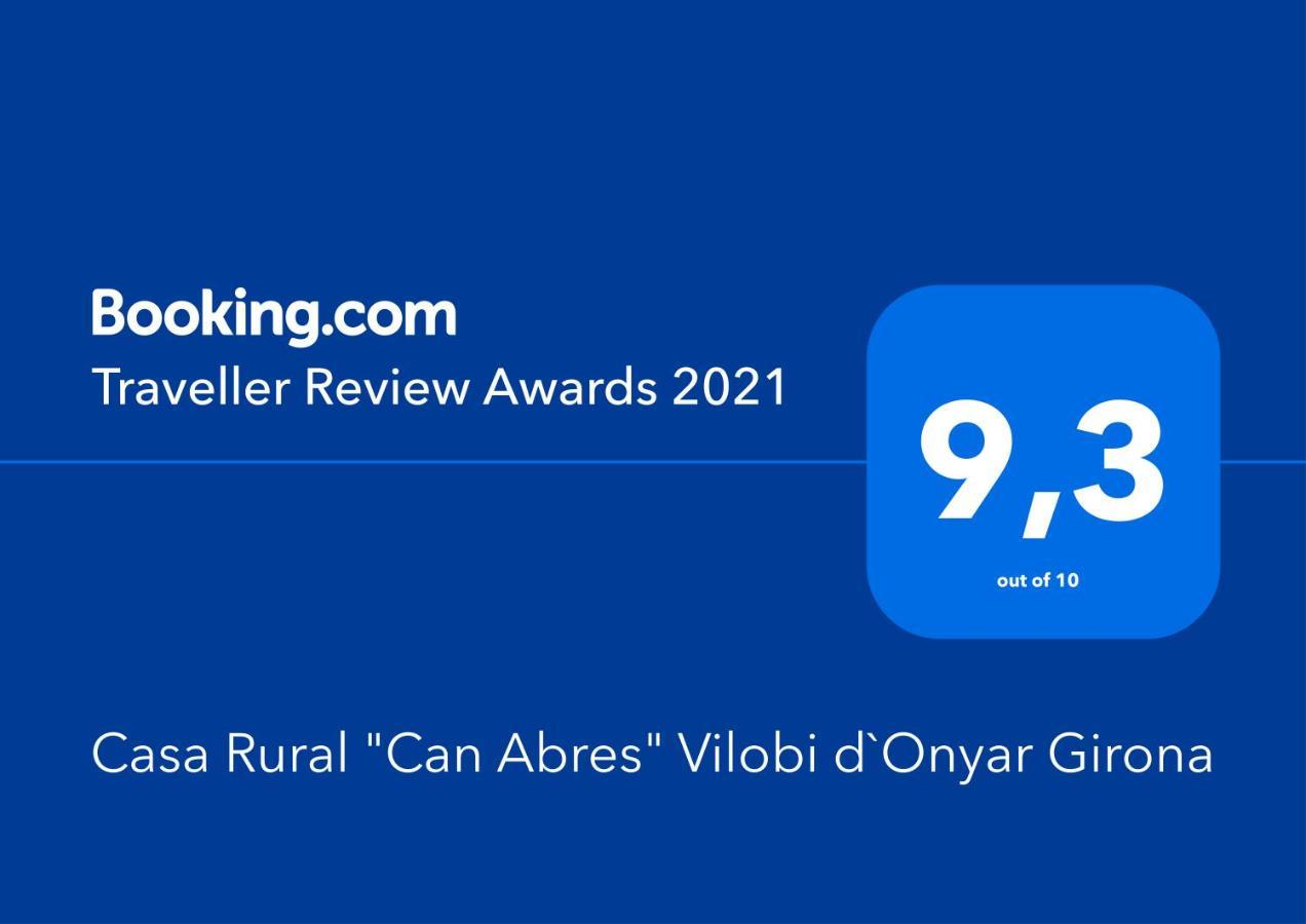 Casa Rural "Can Abres" Vilobi D'Onyar Girona Viloví de Oñar エクステリア 写真
